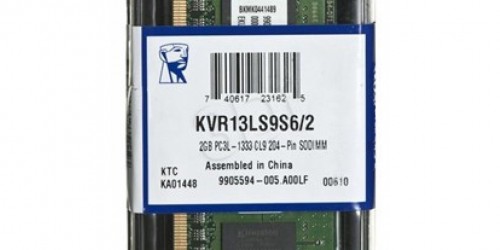 Kingston 2GB DDR3 SoDIMM 1333 1.35V