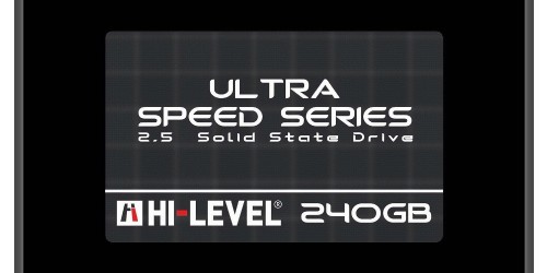Hi-Level 240GB 2,5" Sata III Ultra SSD + Aparat 